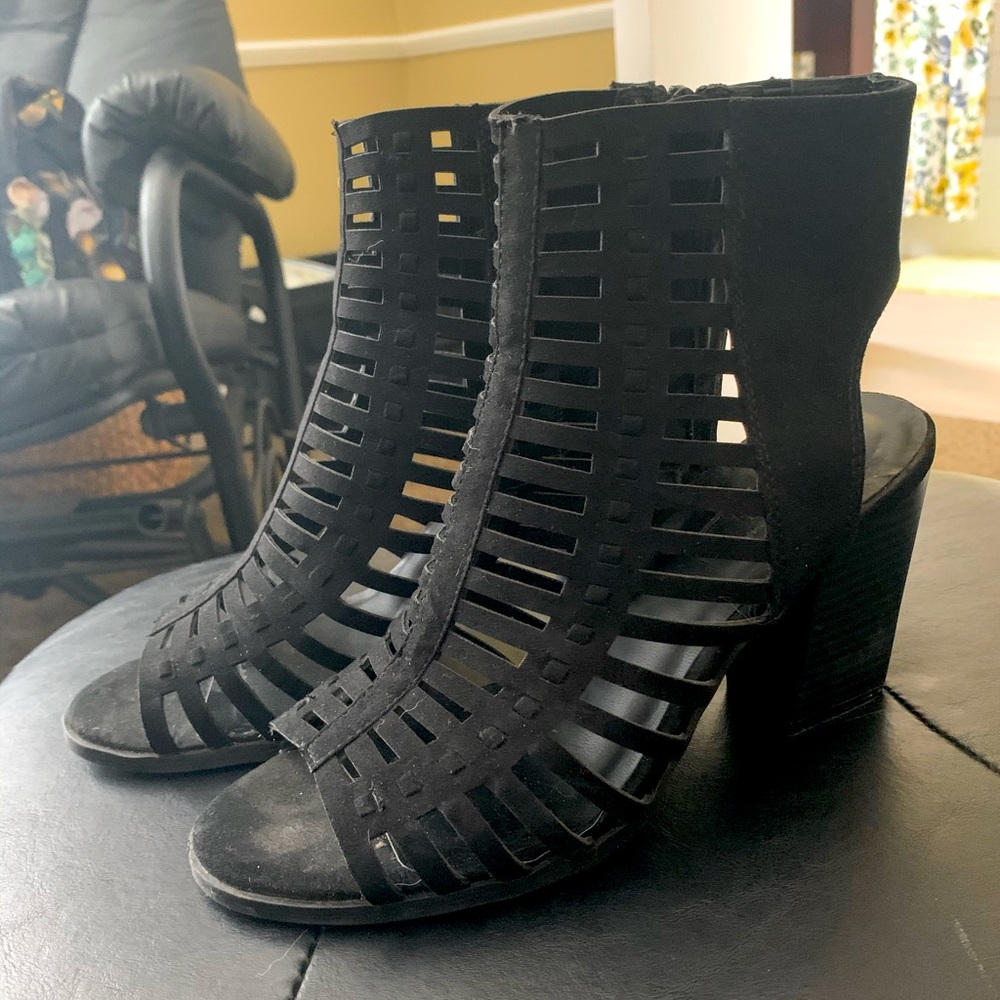 Black heels